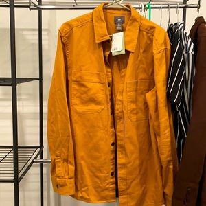 Stylish new H&M shirt jacket size large